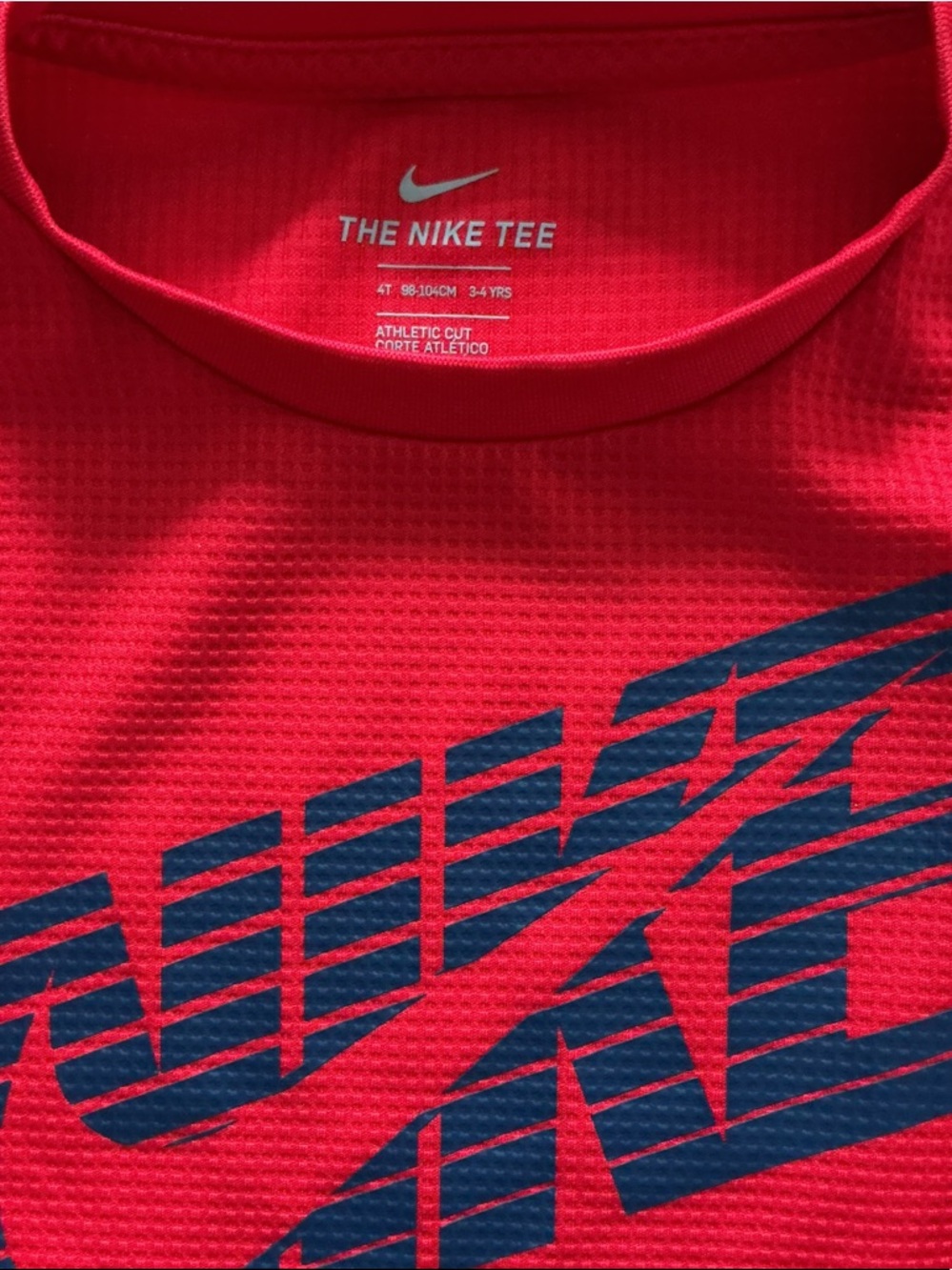 Nike Kids Long-Sleeve Logo Tees - 4T - Picture 2 of 5
